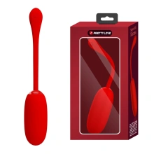 Stymulator Łechtaczki Julius EGG Red 12 Function Vibrations Pretty Love Czerwony | 100% ORYGINAŁ| DYSKRETNA PRZESYŁKA